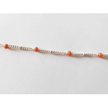 Marquise coloré argent