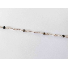 Marquise coloré argent