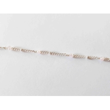 Marquise coloré argent