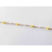 Marquise coloré argent