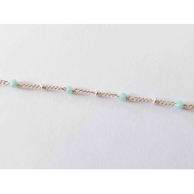 Marquise coloré argent