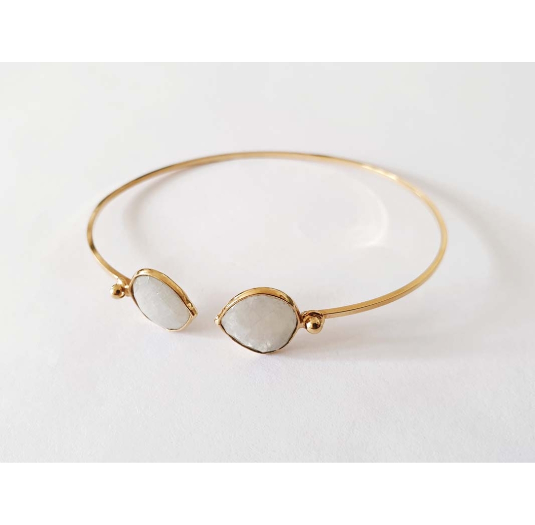 Jonc Dual Stones or