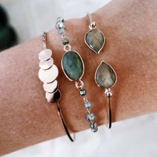 jonc Dual Stones or rose