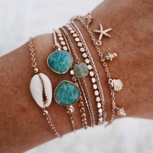 jonc Dual Stones or rose