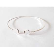 Jonc Butterfly argent