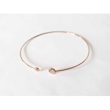 Jonc Mini incassable Shelly or rose