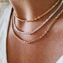 Triple chaîne or
