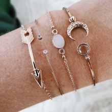 Sertis paillette or rose