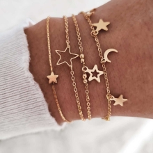 Bracelet Étoile or