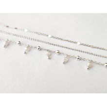 Bracelet mermaid argent