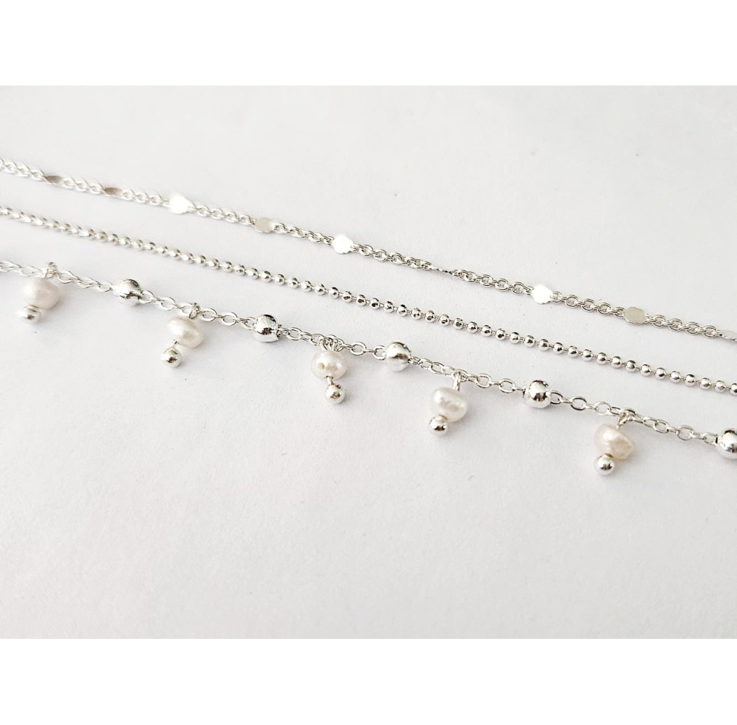 Bracelet mermaid argent