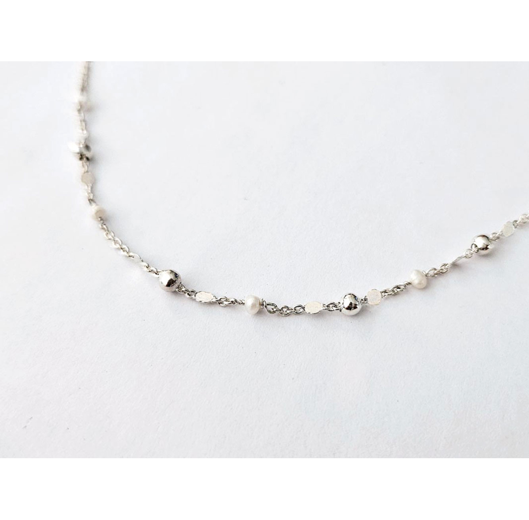 collier ondine argent
