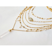 Collier Multirangs Mermaid or