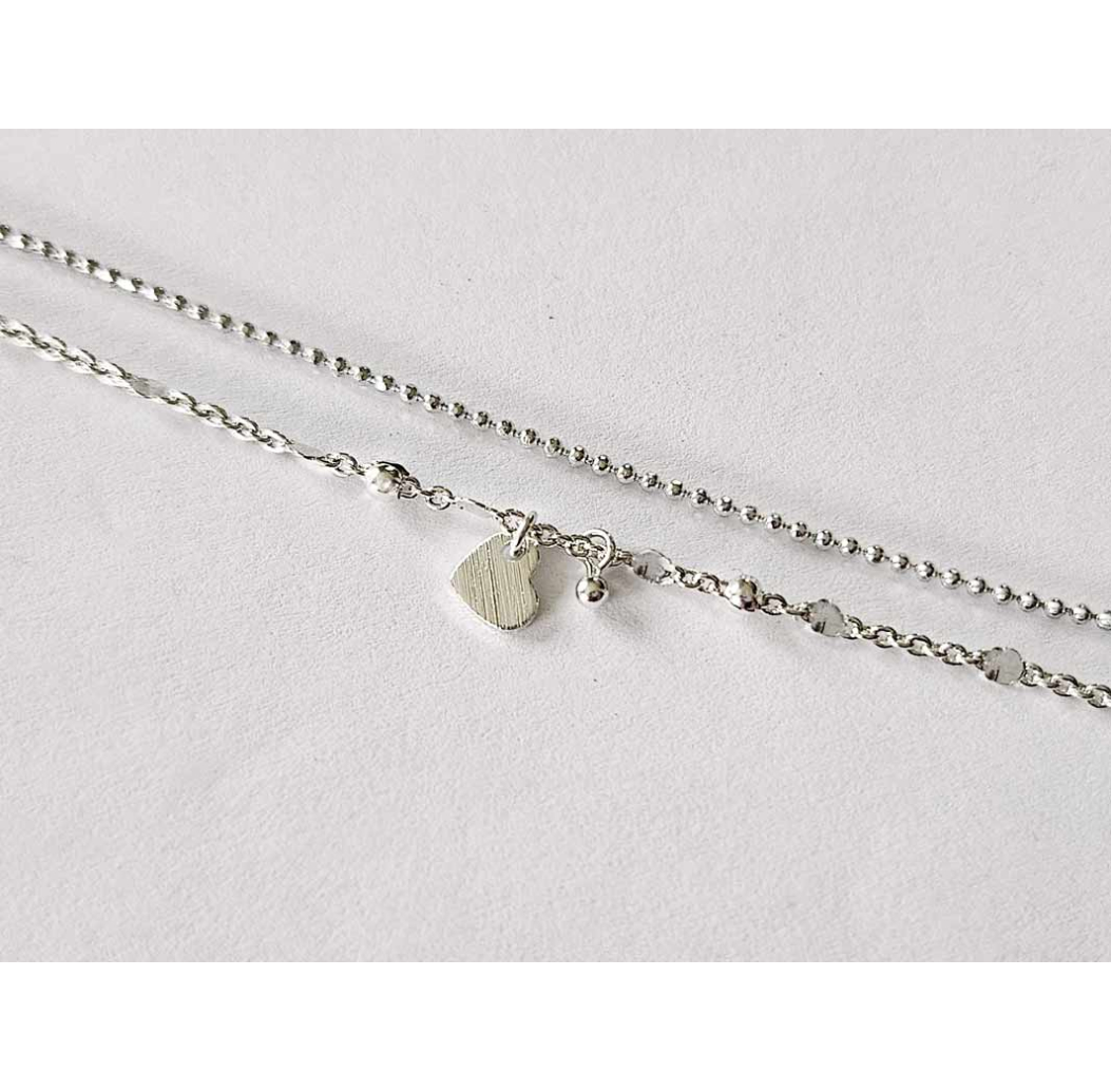 Bracelet love argent