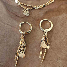 Boucles d'oreilles love or