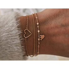Bracelet love or rose