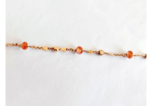 Bracelet ondine or rose