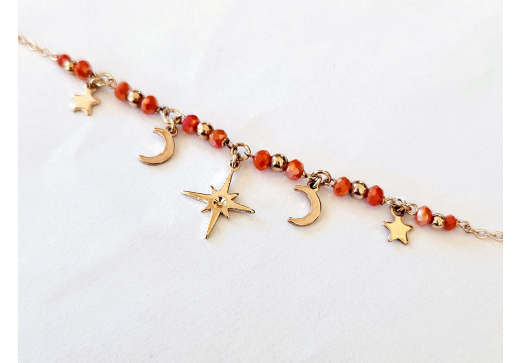 Bracelet Constellation or rose